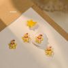 10Pcs/set Xmas Nail Charms Christmas Nail Accessories Christmas Nail Rhinestones  Nail Salon