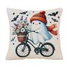 1PC LOZUJOJU Halloween Pillowcase Cute Cartoon Printed Cushion Cover for Sofa Living Room Bedroom Home Decor