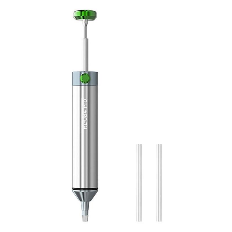 

Aluminum Alloy Desoldering Pumps with Ergonomic Handle for Comfortable Use by DIY Enthusiasts and Electronic Engineers 1