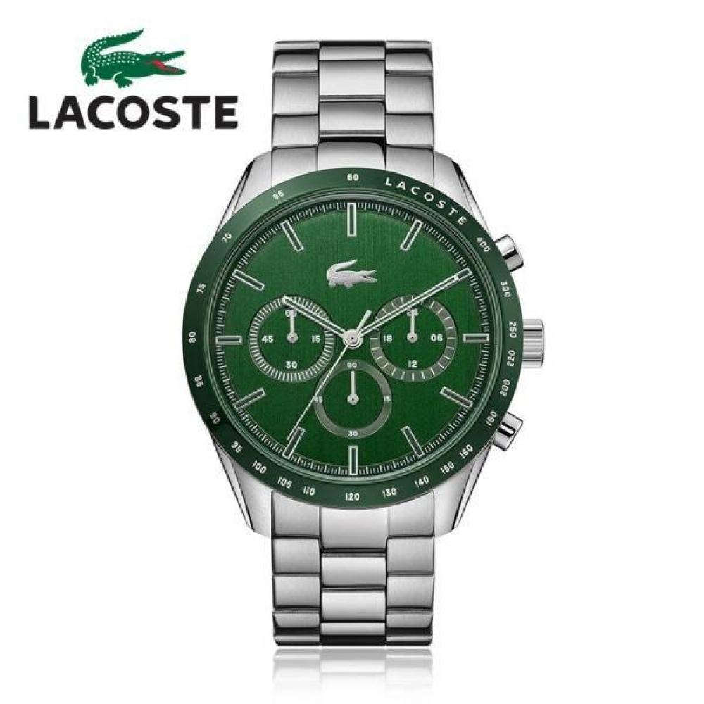 

Чоловічий кварцовий металевий годинник Lacoste Lacoste Boston Green dial (42mm)