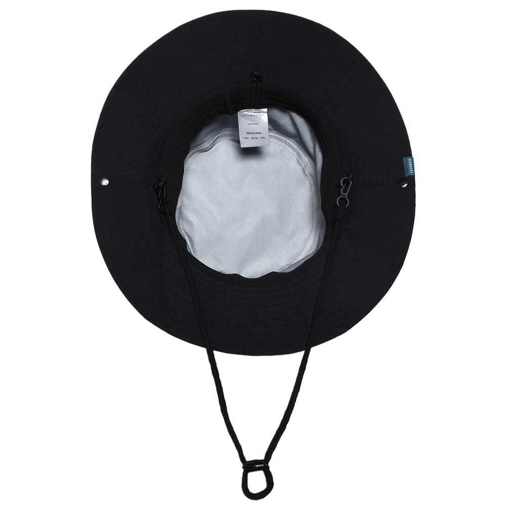 Tabarua Water Proof Surf Hat UV for Men and Perfect for Outdoor Marine and Mountain Free Black TM2005, Waterproof, Breathable, Protection, Unisex,