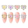 Aurora Nail Ornament Nail Jewelry 3D Nail Art Drills Heart Nail Rhinestones Rabbit Nail Decorations
