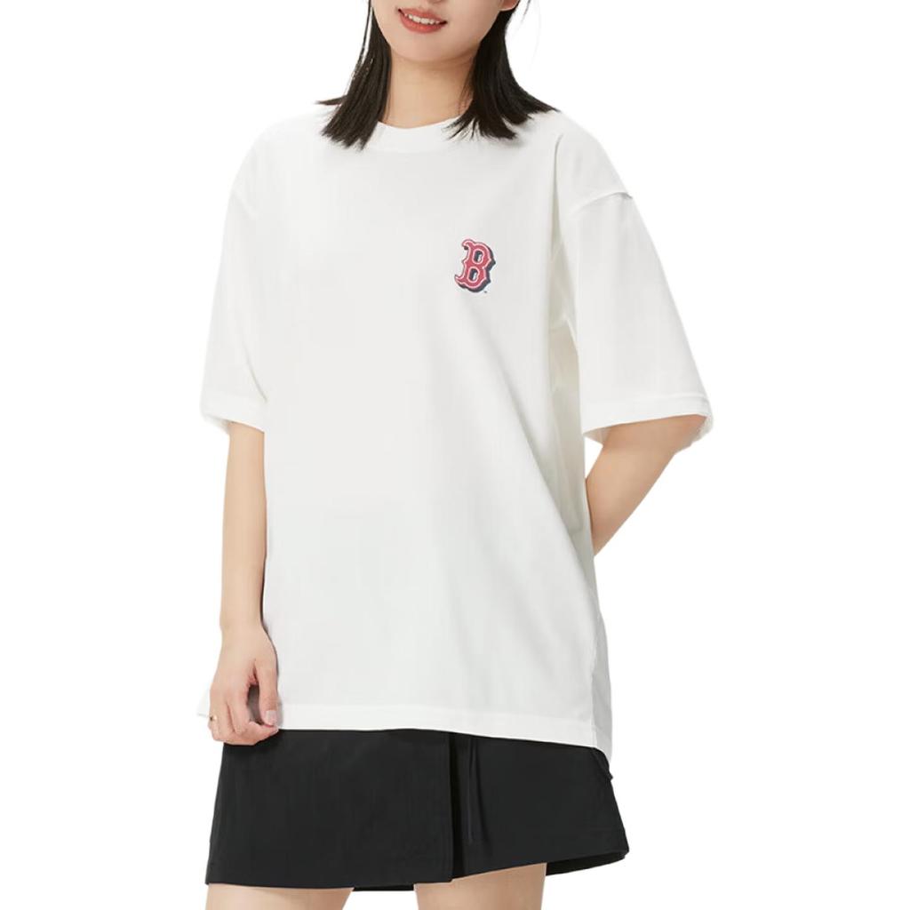 MLB SS26 Pop Floral Cool Pullover Short Sleeve Printed T-Shirt Unisex Tops 3ATSM2163-43IVS