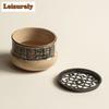 Dunhuang Dragon Girl Handwritten Sutra Jianshui Washing Cup Bowl Tea Garbage Can Household Chaxi Tea Items Accessories Craft