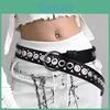 Retro Inspired Metal Buckle Belt With Hollow Out Design Fashionable Outfits