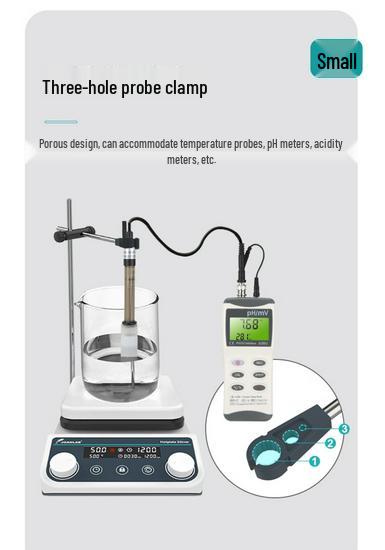 Digital Magnetic Stirrer with Temperature Control and High-Temp Display for Laboratory
