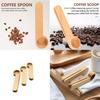 Wooden Milk Powder Spoon With Clamp For Home Use And Coffee Preparation