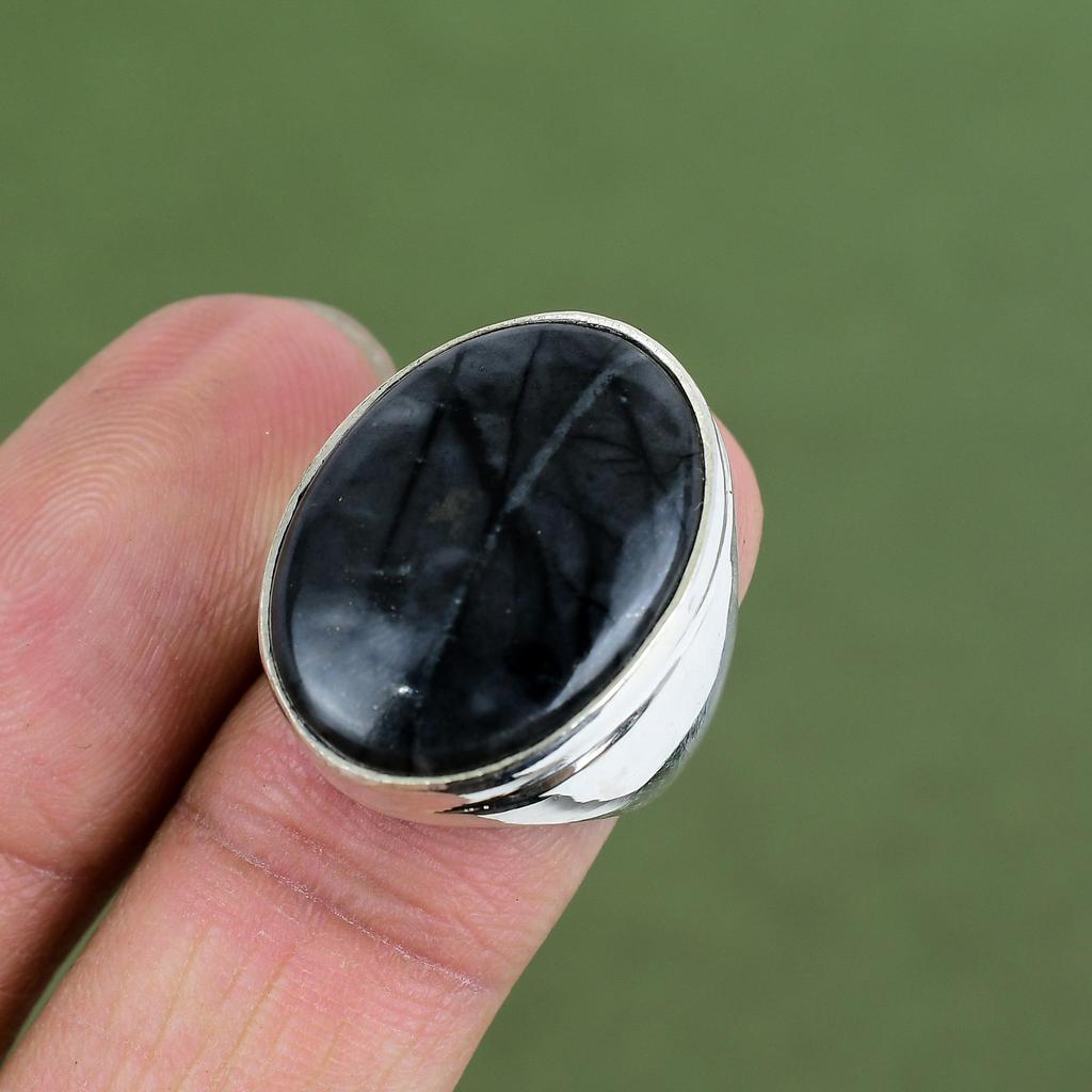 Picasso Jasper Ring 925 Sterling Silver Ring Handmade Ring Elegant Ring Picasso Jasper Gemstone Jewelry Wedding Gifts Available In Ring Size