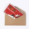Christmas Money Envelope for Cash Gifts Surprise Gift Card Money Holder with 6 Slots