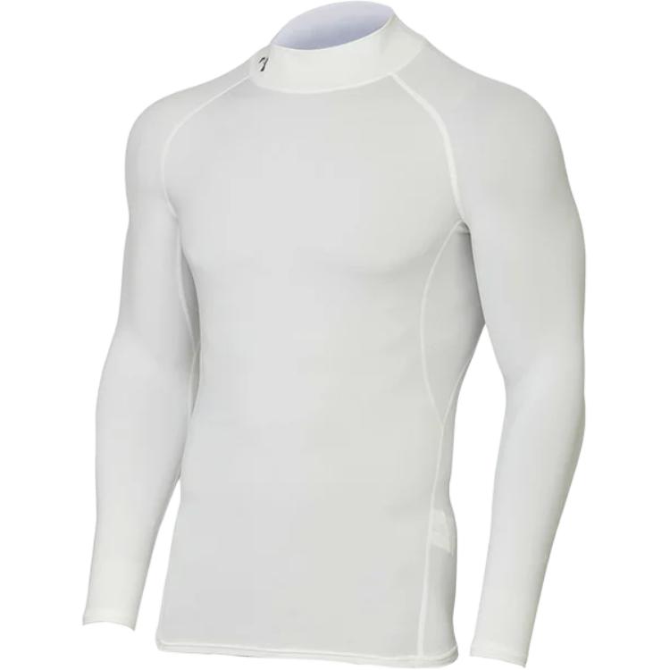 Under Armour T Shirts Men's White Half Turtleneck 1358577-100