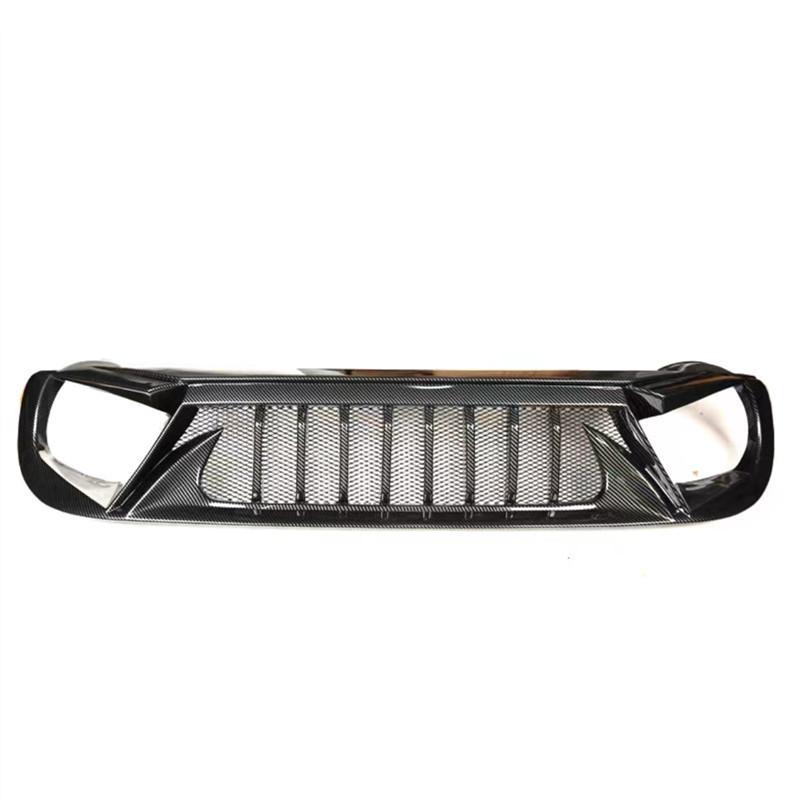 For 2016 17 18 19 20 21 22 23 Jeep Renegade Racing Grills Matt Carbon Grille Air Intake Styling Exterior Tuning Accessories Part