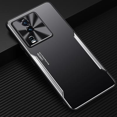 Pour vivo iQOO Neo7 5G Coque de Téléphone Fine Alliage d'Aluminium+TPU Coque Antichoc Anti-Rayures Housse de Téléphone