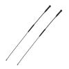 2PCS Soft Whip Antennas Fit for YAESU VX6R VX160 Radio SMA M Interface High Gain Antennae Support 144 430MHz 120 150