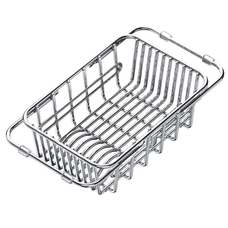 Stainless Steel Kitchen Sink Draining Rack and Basket