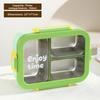Stainless Steel Insulated Bento Box Stainless Steel Food Container  for Office Workers