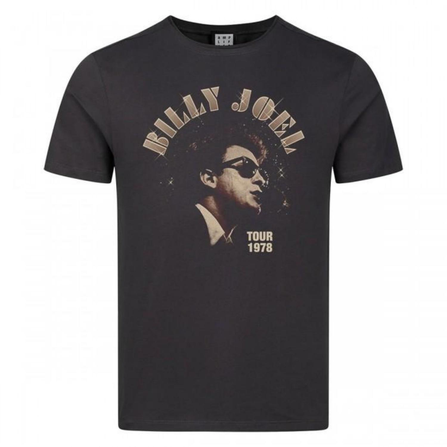 

Amplified Unisex Adult 78 Tour Billy Joel T-Shirt S разноцветный