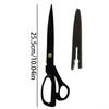 3pcs 10-Inch German Craft High-End Tailor Scissors, Stainless Steel Sewing Scissors | Professional Fabric Scissors, Tailor, Full Length