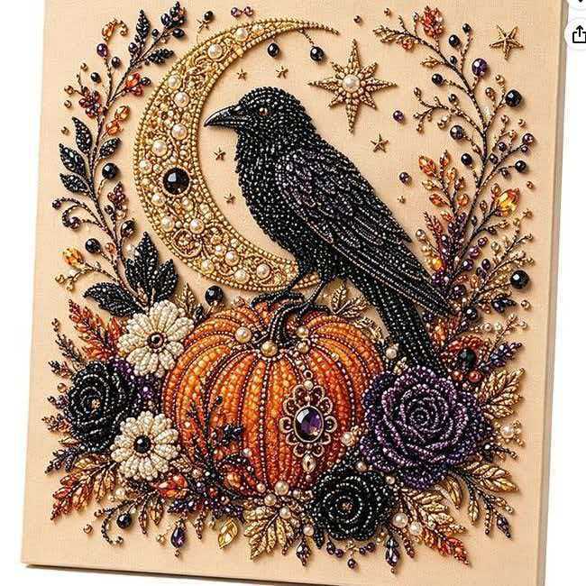 Portable Home Ghost Pearl Art DIY Kit