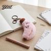 Funny Fruit Gift for Kids Cute Banana Plush Keychain, Soft Stuffed Pendant Polyester Plushie with Embroidered Face, Cartoon Bag Charm Backpack Kawaii