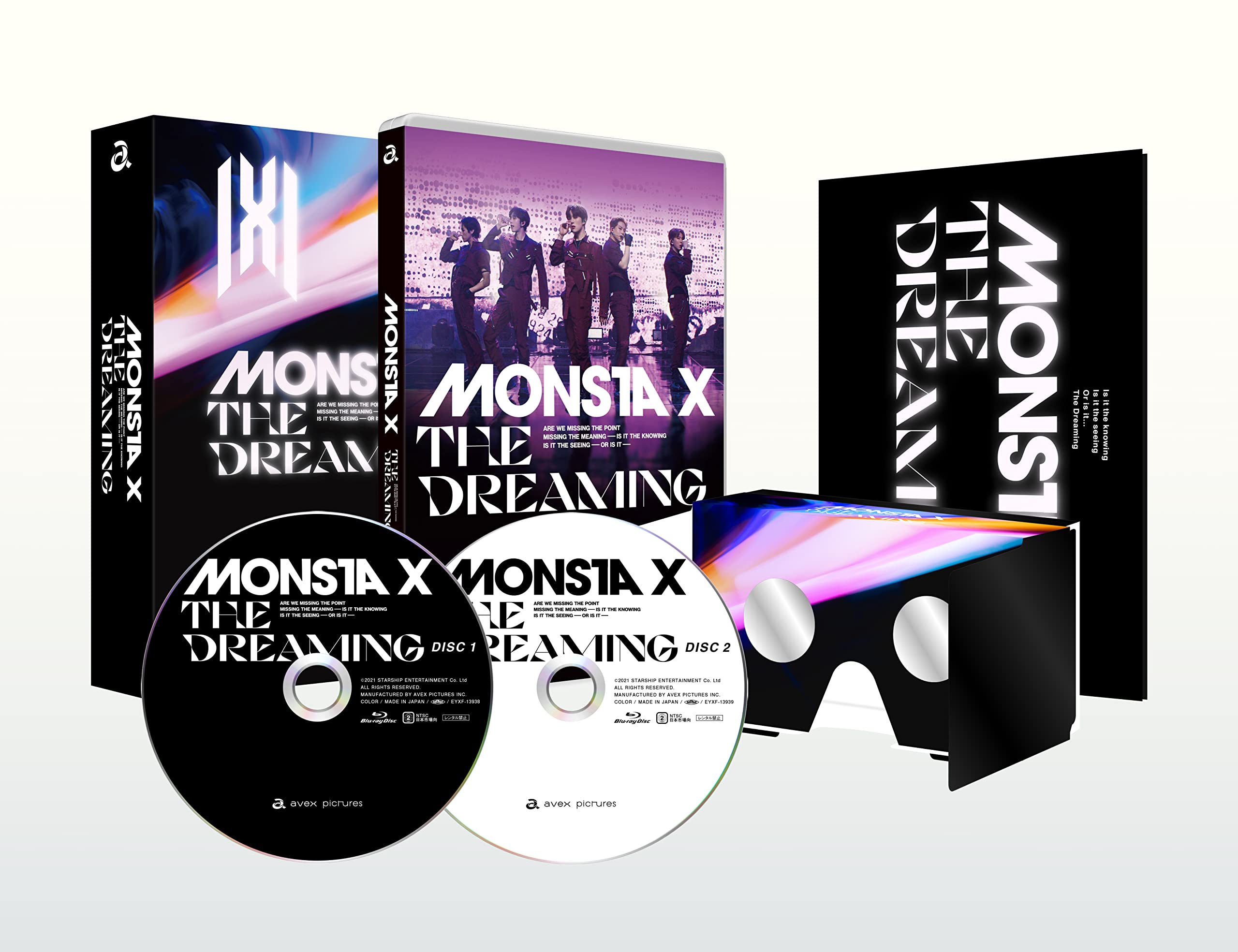 

MONSTA X THE DREAMING MEMORIAL -JAPAN BOX- Blu-ray [Blu-ray]