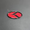 9 colors ABS K Logo Car Front Hood Rear Trunk Logo Emblem Badge Stickers for Kia Sportage Sorento Optima Forte Rio Stinger K5 hrkqj80