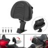 Black Motorcycle Accessories Adjustable Front Driver Rider Backrest Back Rest Pad Kit For Honda Goldwing 2018-2026 GL1800