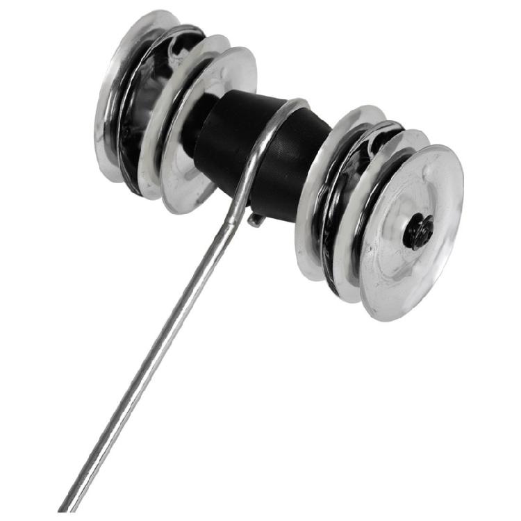 Multipurpose Percussion Drum Brush For Beginners Use Quality Steel Wire Construction Ergonomic Musician Drums Brush