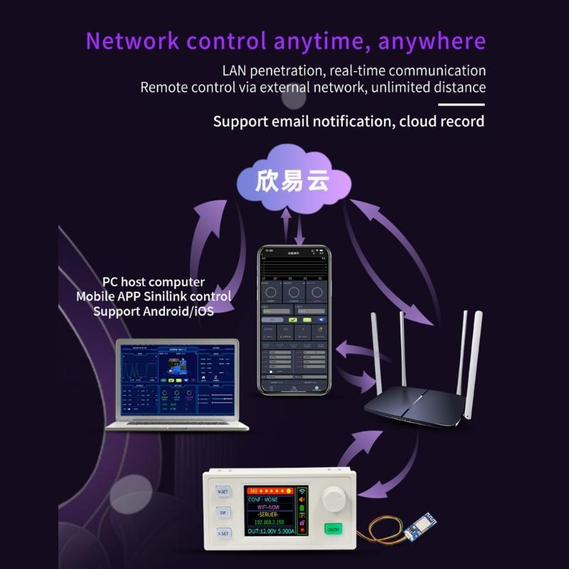 Regulated Power Supply Converter 0~40V 60W Step Down Stabilized Voltages Current Regulator Step Down Module Enduring