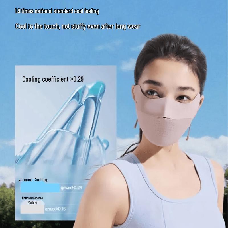Beneunder Lightweight Sun Protection Cycling Face Mask