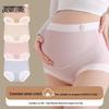 Snow Flying Maternity Ice Silk High-Waist Briefs
