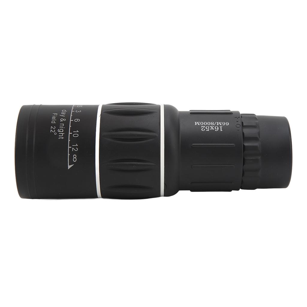 High Definition Ultra Light  Telescope 16x52 Black HD Monoculars Portable  Telescope Black Portable  Telescope