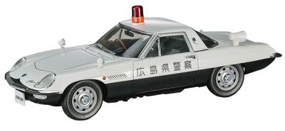 Hasegawa Mazda Cosmo Sports L10B Politie van de Prefectuur Hiroshima Plastic Model 20258 1/24