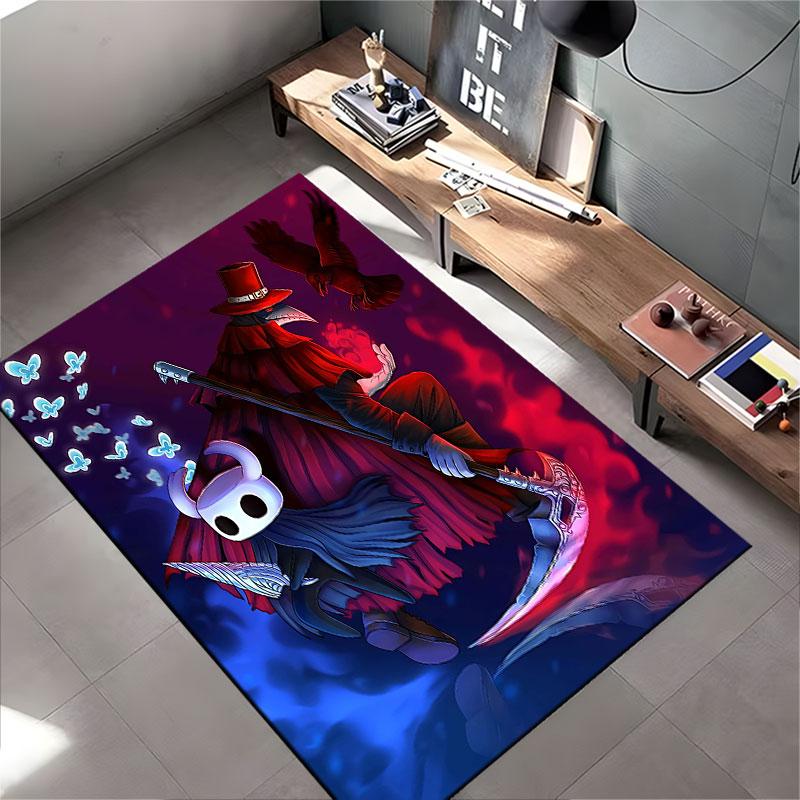 Fantasy Warrior and Masked Knight Suitable As a Non-slip Mat for the Living Room or Bedroom Sofa
