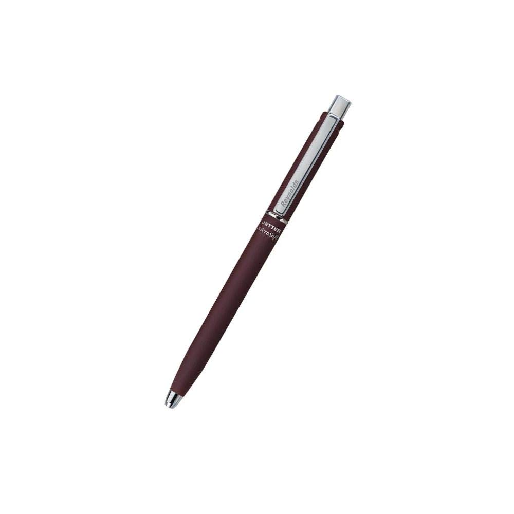 Reynolds Jetter Aerosoft Original Ball Pen Pack of 10 Multicolor Smooth Writing Pens for Office Home School