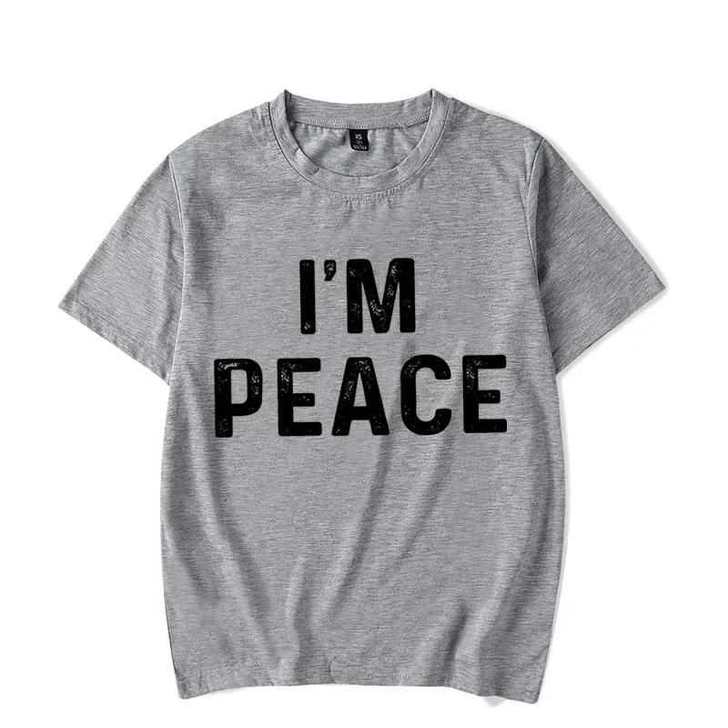 I Come in Peace I'm Peace Funny Matching Couples I Come in Peace Couple Matching Women TShirt Lovers Men Tshirts Tee Y2k Clothes
