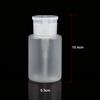 120ML Pump Dispenser Nail Art Acrylic Alcohol Liquid Cleaner Empty Remover Bottle