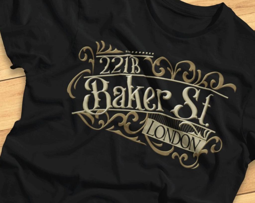 221B Baker Street - Divertente Sherlock Holmes - Maglietta