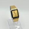 Used RADO QZ Rado Diamond Star 121.9521.3 Square Gold Dial