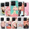 S-Spy Family Anya Phone Case For Xiaomi Redmi Note 15 14 13 12 11 10 Pro Plus 14S 12S 11S 11T 11E 10S Soft Fundas Shell Redmi No