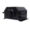 Coolant Overflow Tank Aluminum Alloy Universal 1L Reservoir Expansion Tank Black