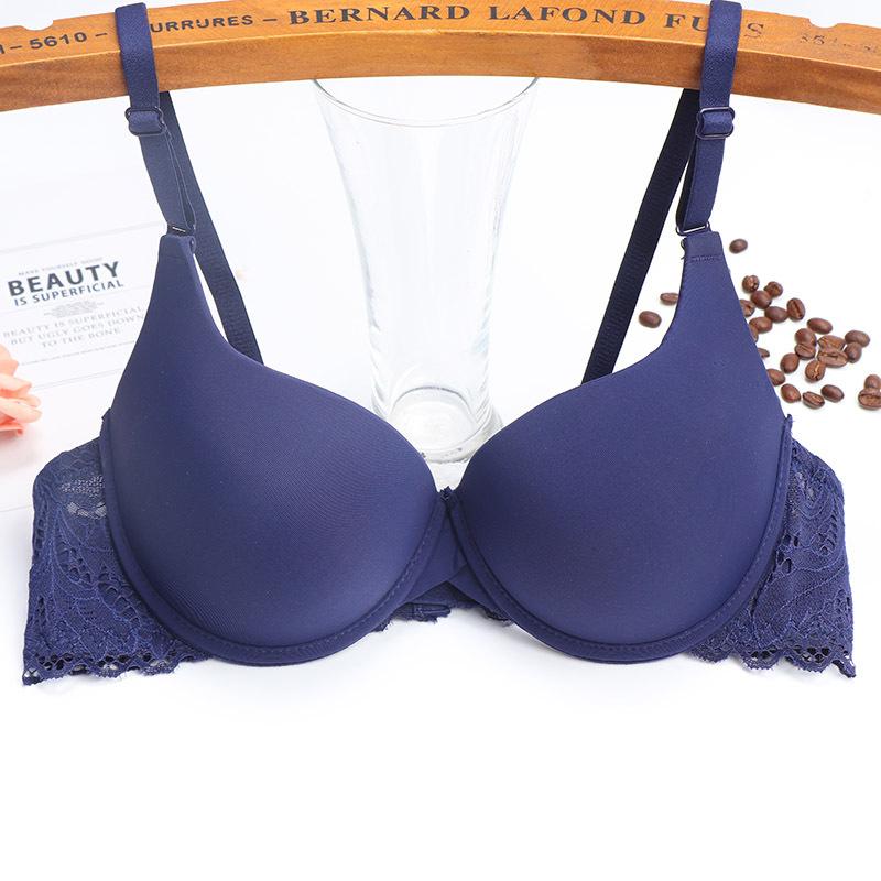 Sexy Lace Steel Ring Bras for Women Plus Size Lingerie Push Up Brassiere