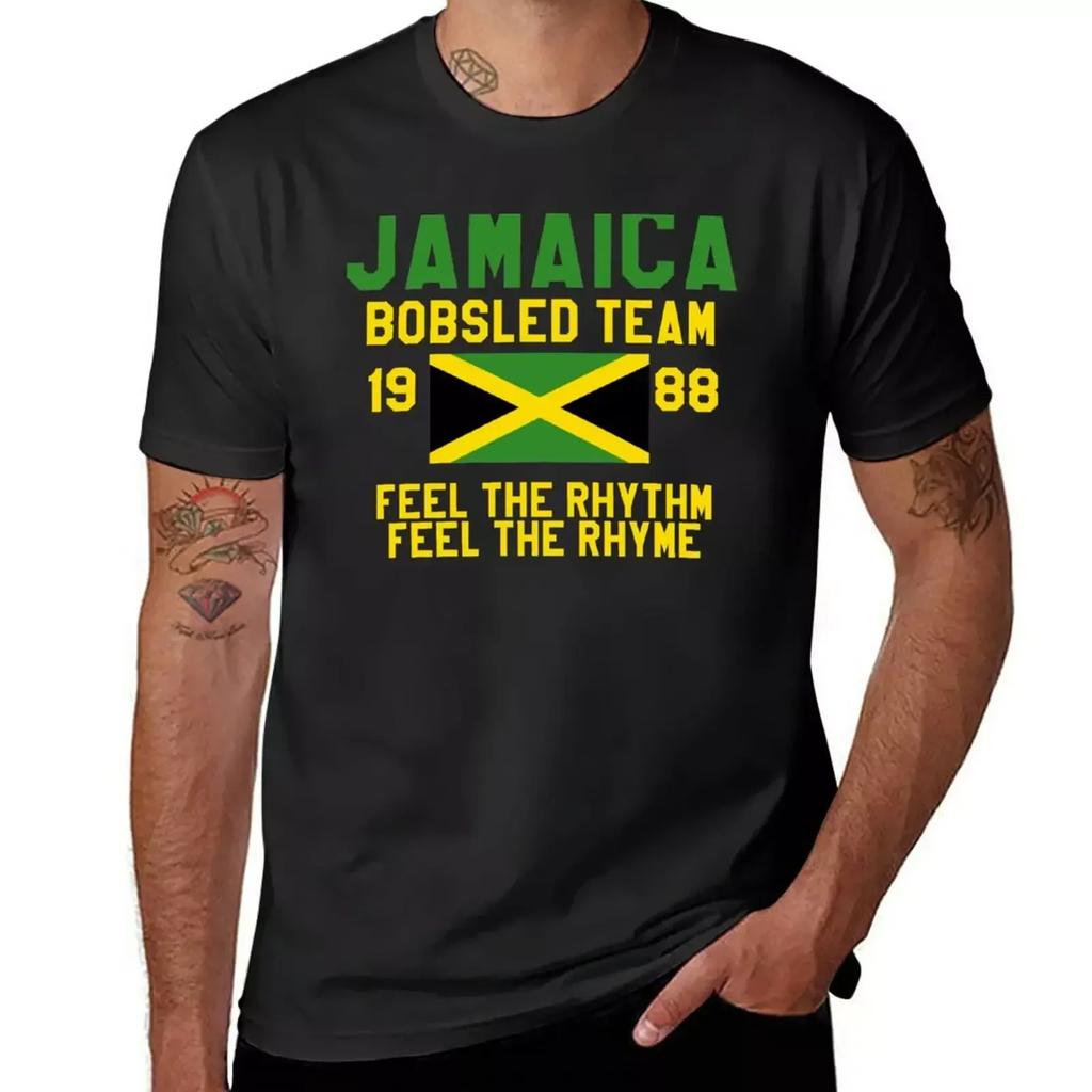 Jamaica Bobsled Team T-Shirt cute clothes for a boy sports fans tshirts for men