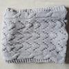 Women's Warm Wool Knitted Scarf - Solid Color Shawl for Autumn/Winter