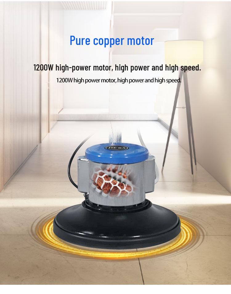 Jieba BF522 Multifunctional Floor Scrubber: Wash, Wax & Polish for Hotels and Carpet Cleaning