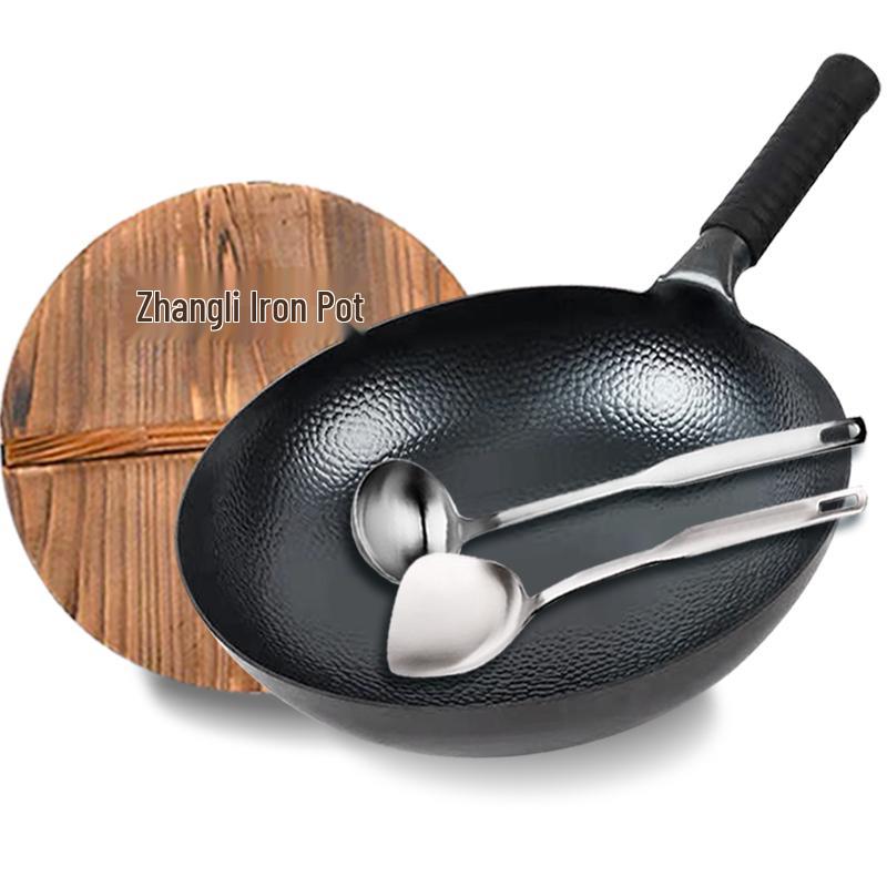 OLOFE Zhangqiu Hand-Forged Wrought Iron Wok