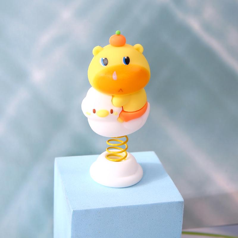 Adorable Cartoon Butter Bear Keychain Pendant: Cute Bag Charm & Couple Gift