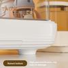 Baby Bottle Drying Rack with Cover 360-Degree Sealing Kitchen Cabinet Organizer Bottle Holder for Valves Straws Nipples Space-Saving Countertop Dryer