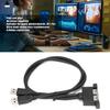 50cm USB Extension Cable 2 Ports Dual USB Front Panel Header USB 3.0 Cable  Computer Accessory