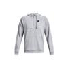 Under Armour Rival Sweatshirts Men's Gray Hooded Moderate Regular 1373371-011