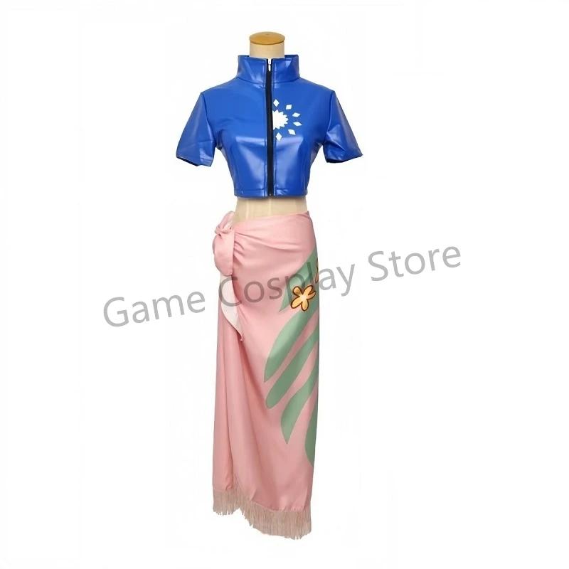 Nico Robin Cosplay Costume Dress Outfits Anime Costume Glasses Wig Suit Costumes For Girl Halloween Carnival Party Comic Con